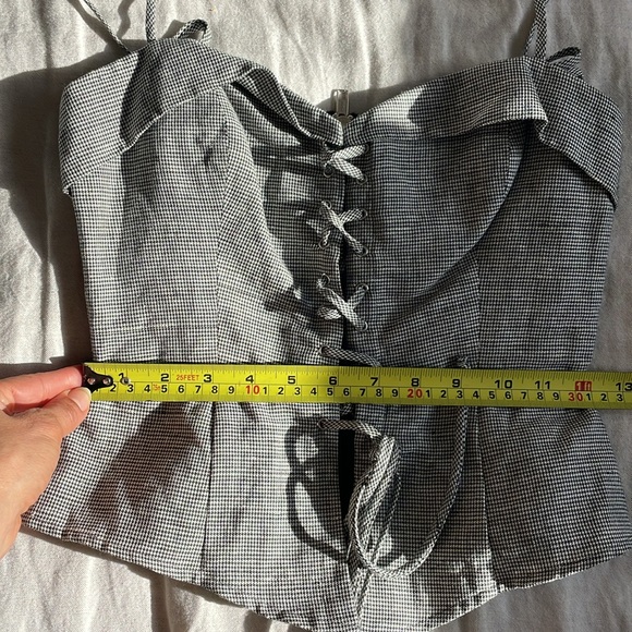 Reformation top size 0 corset tie - Picture 6 of 6